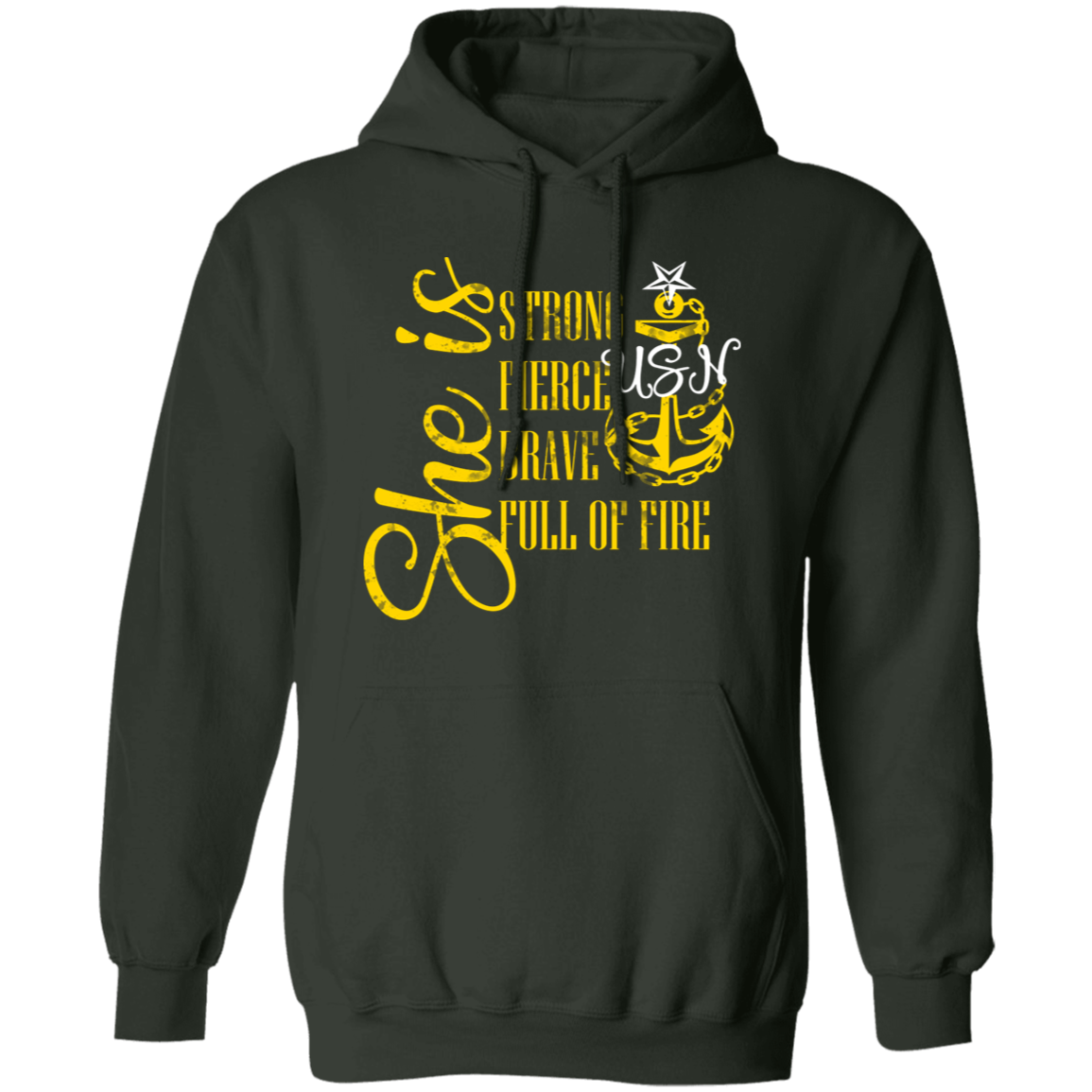 She is Senior Pullover Hoodie