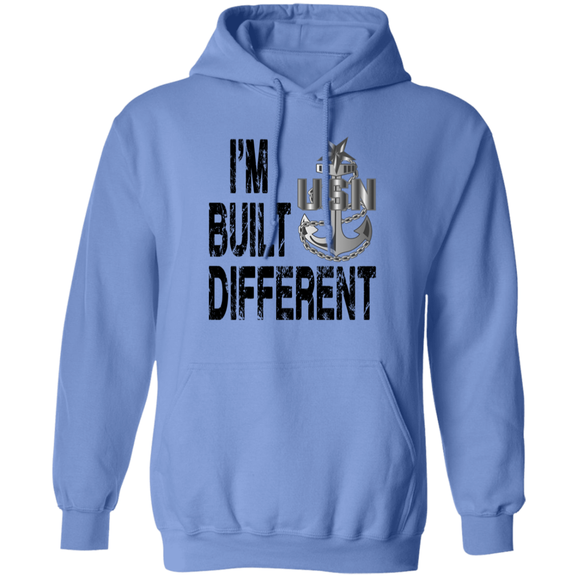 Built Different Senior Chief Pullover Hoodie