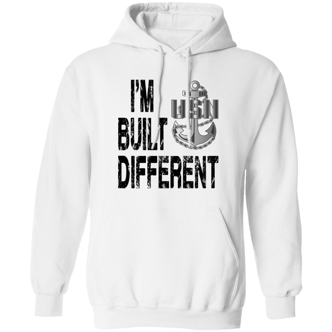 Built Different Pullover Hoodie
