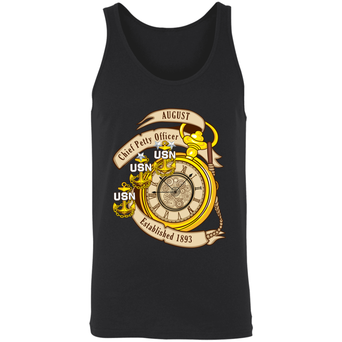 August CPO Unisex Tank