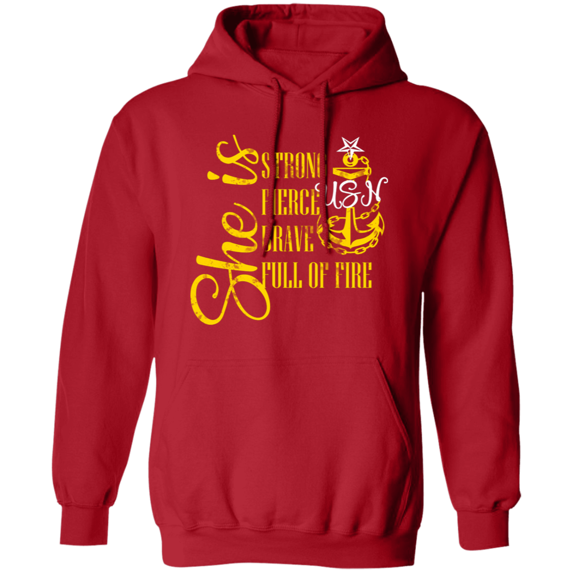 She is Senior Pullover Hoodie