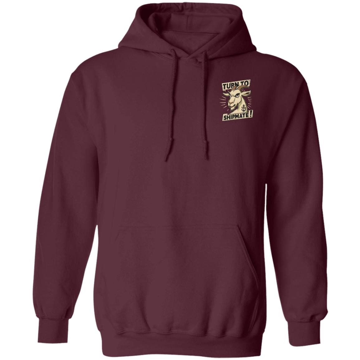 Turn To Shipmate FB Pullover Hoodie
