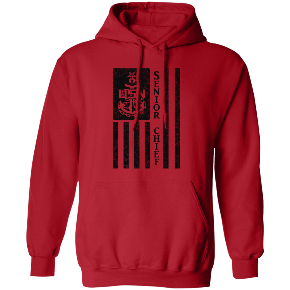 Senior Chief Flag Pullover Hoodie