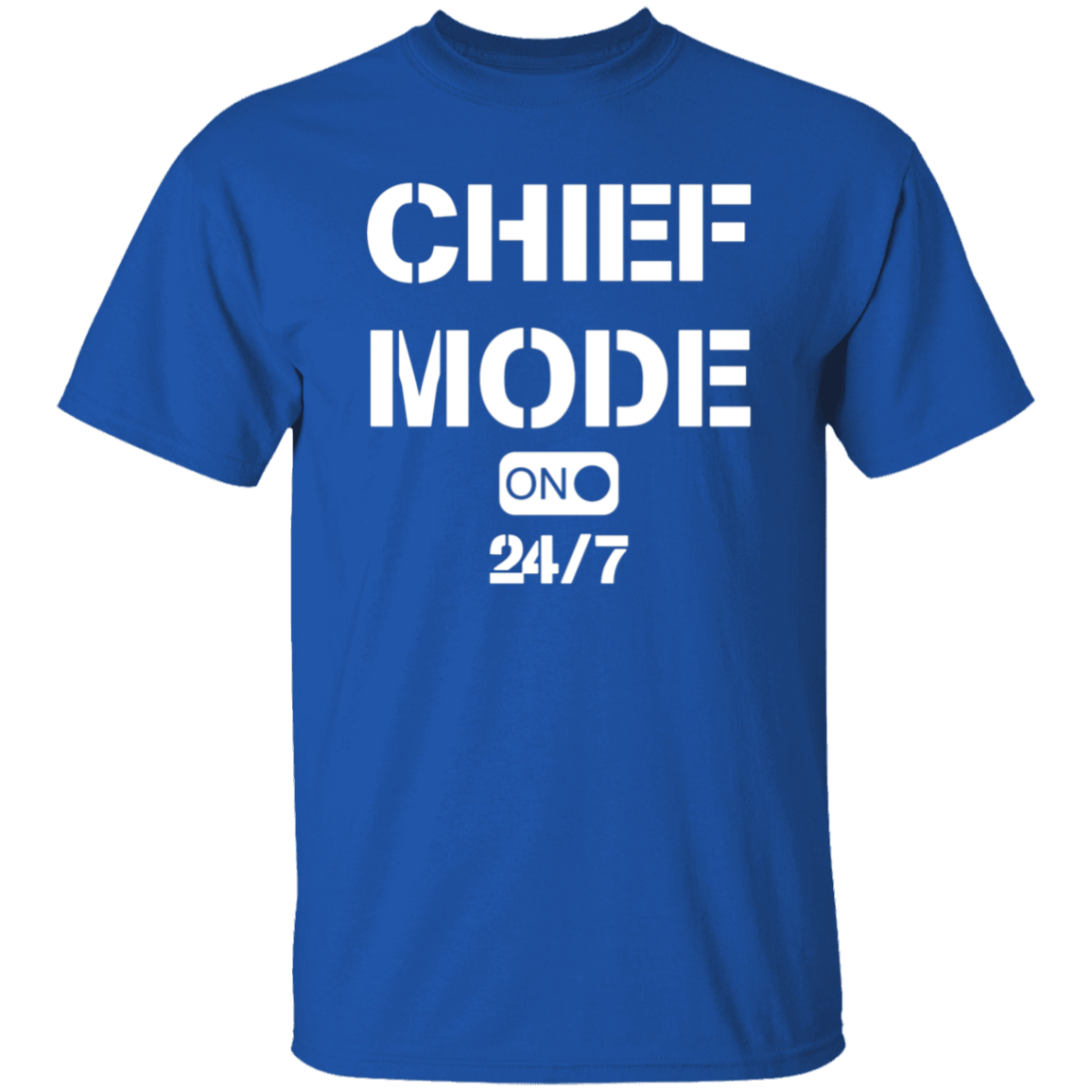 Chief Mode White 5.3 oz. T-Shirt
