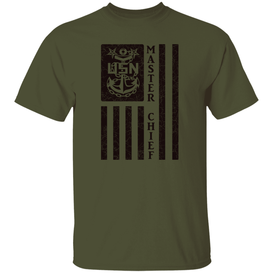 Master Chief Flag 5.3 oz. T-Shirt