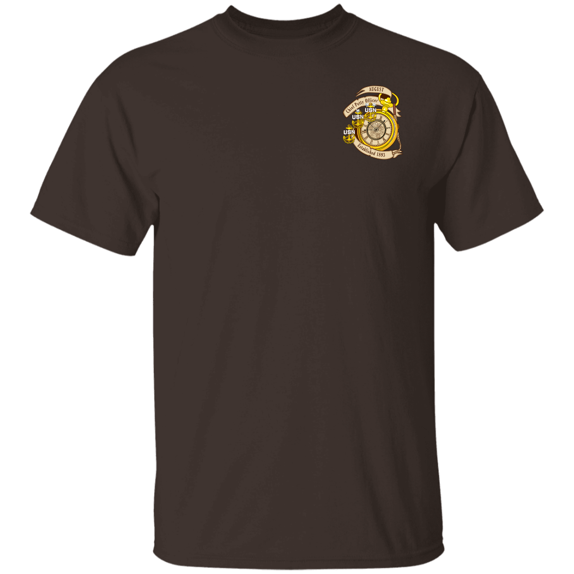 August CPO Two Sides 5.3 oz. T-Shirt