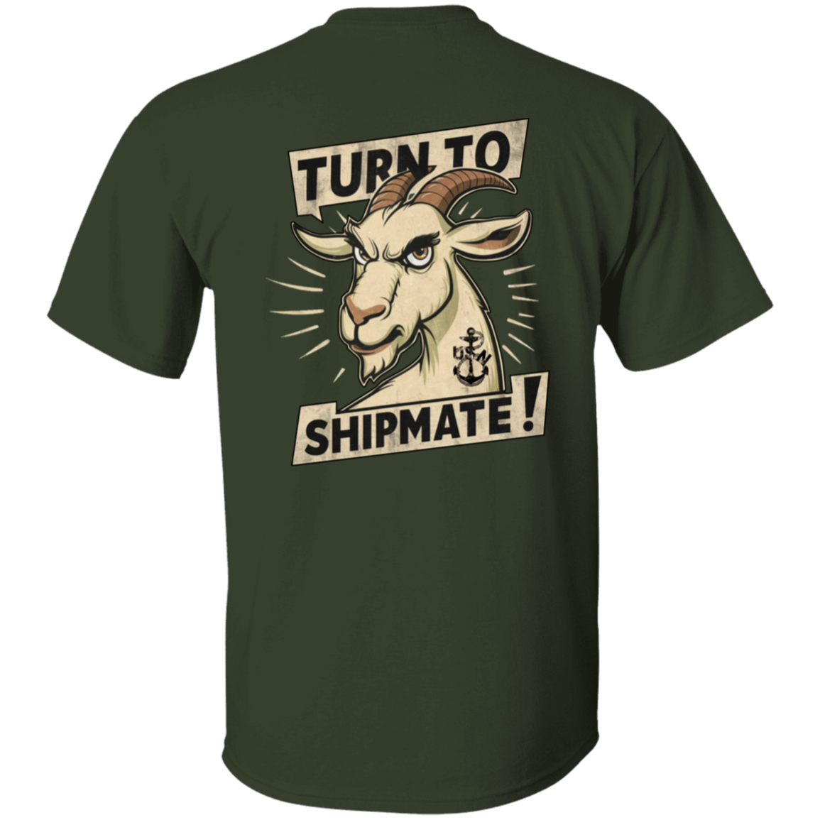 Turn To Shipmate FB 5.3 oz. T-Shirt