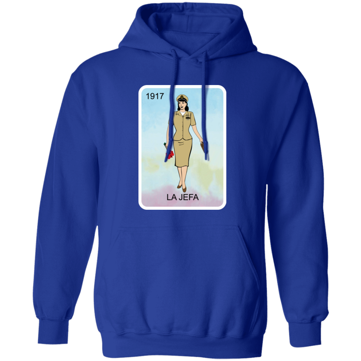 La Jefa Brown Shoe Pullover Hoodie