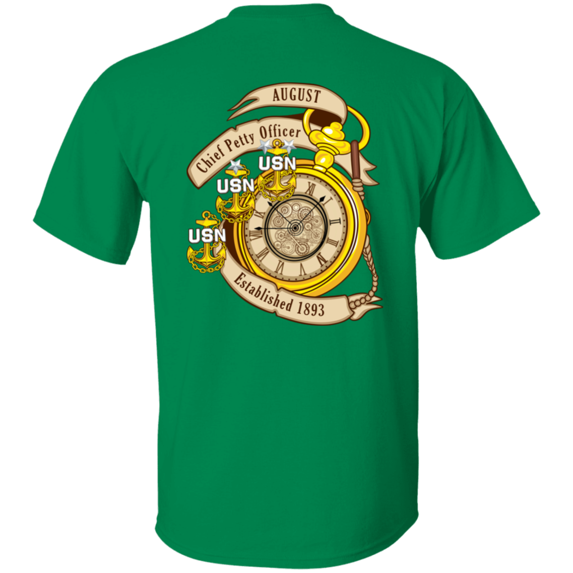 August CPO Two Sides 5.3 oz. T-Shirt