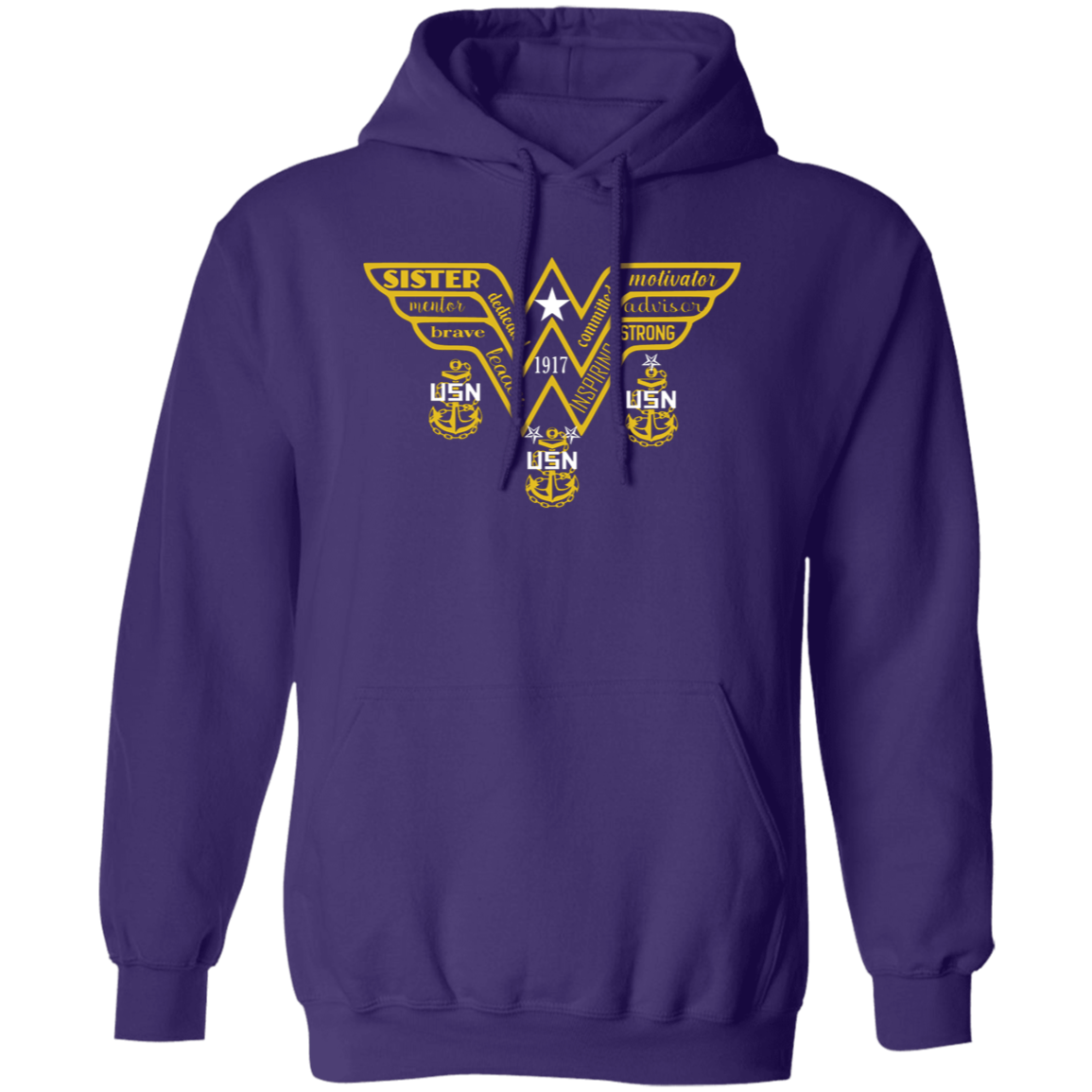 WW CPO Gold Pullover Hoodie
