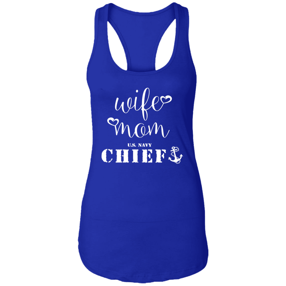 WMC White Ladies Racerback Tank