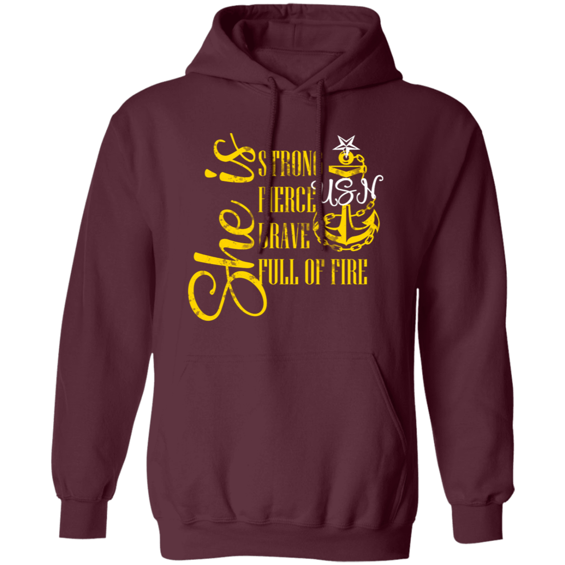 She is Senior Pullover Hoodie