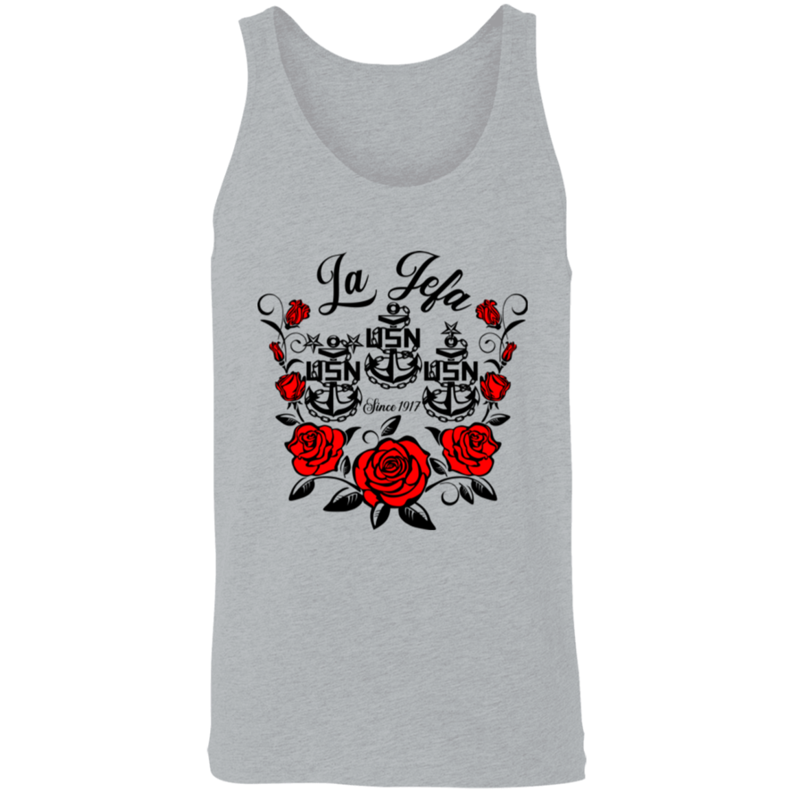 La Jefa Rose Unisex Tank