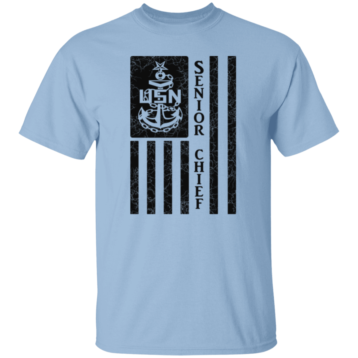 Senior Chief Flag 5.3 oz. T-Shirt