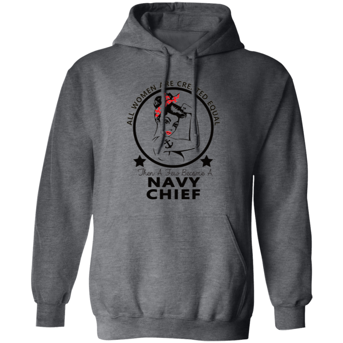 Navy Girl Chief Pullover Hoodie