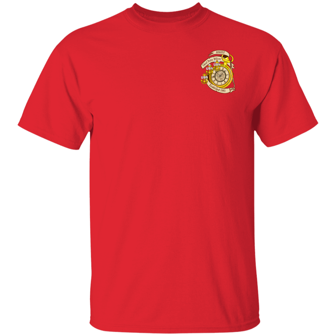 August CPO Two Sides 5.3 oz. T-Shirt