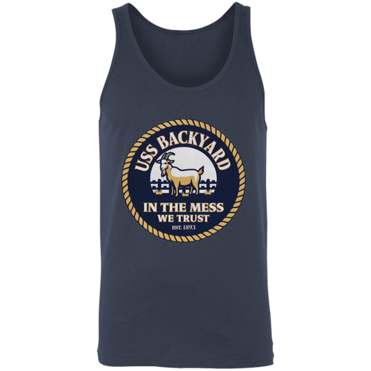USS Backyard Unisex Tank