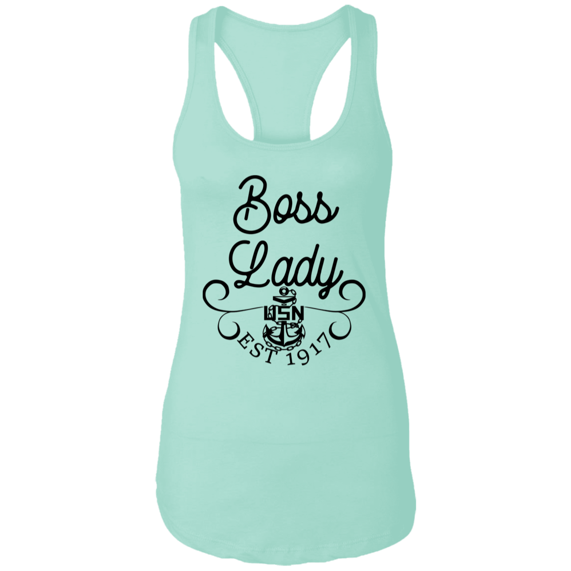 Boss Lady Ladies Racerback Tank