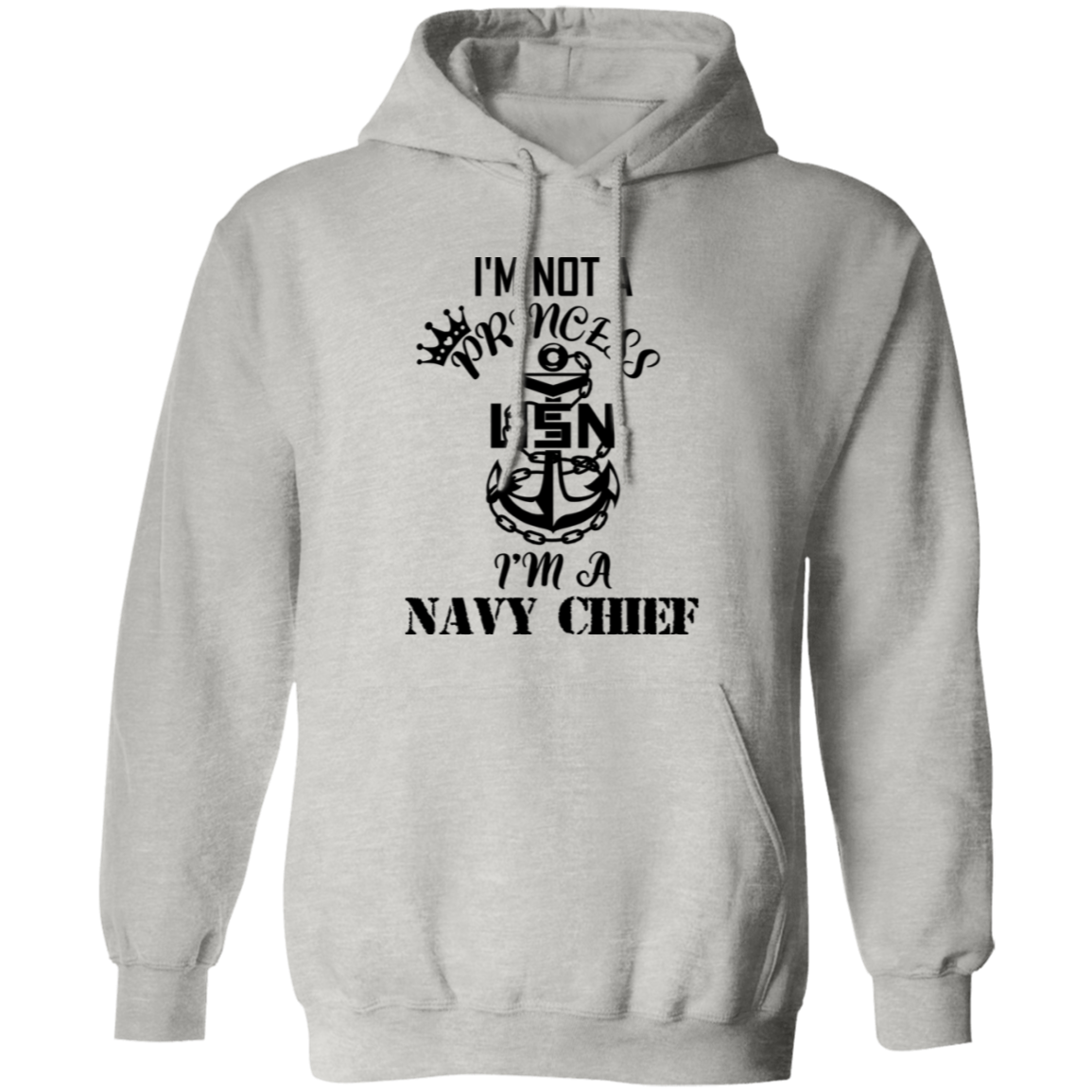 I'm not a Princess Pullover Hoodie