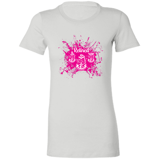 Retired Chief Pink Paint Ladies' Favorite T-Shirt
