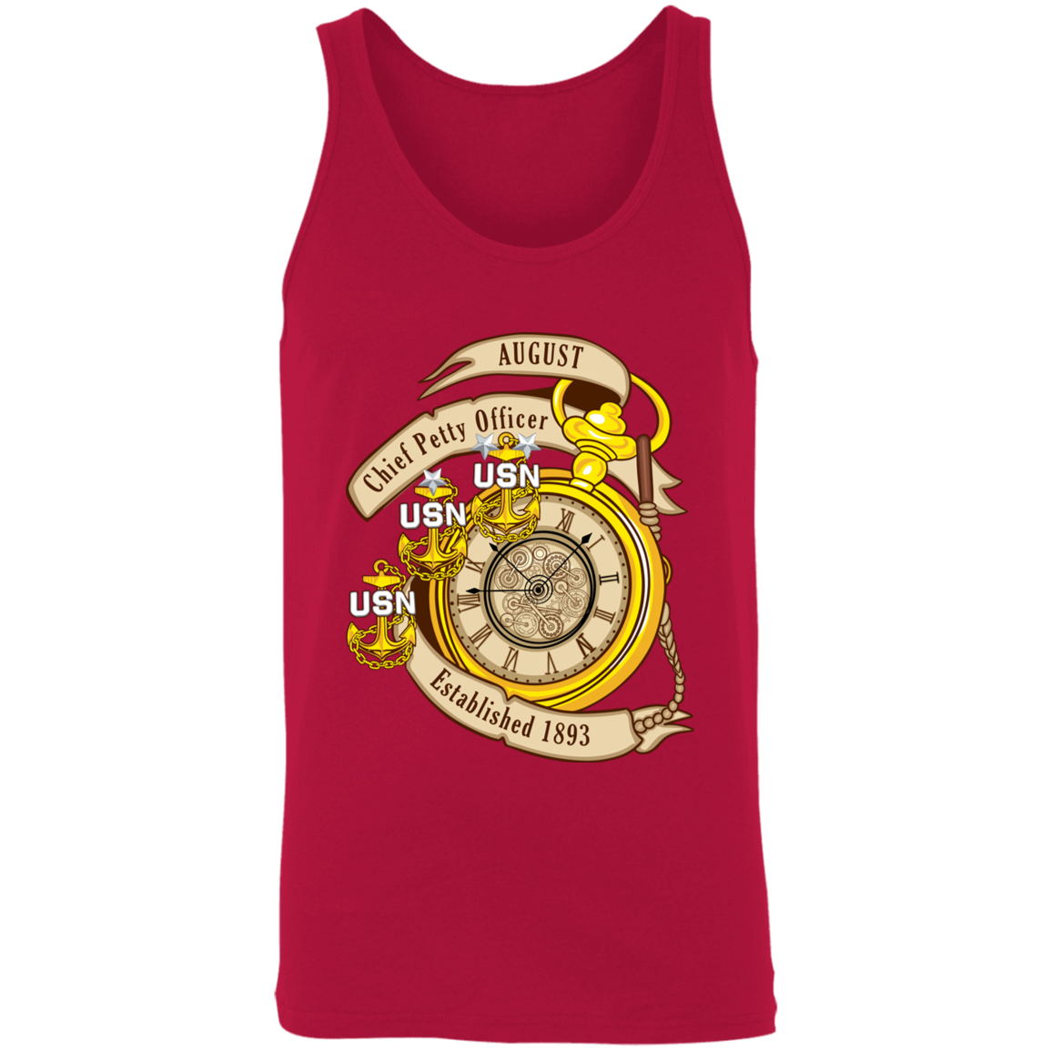 August CPO Unisex Tank