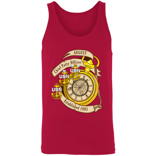 August CPO Unisex Tank