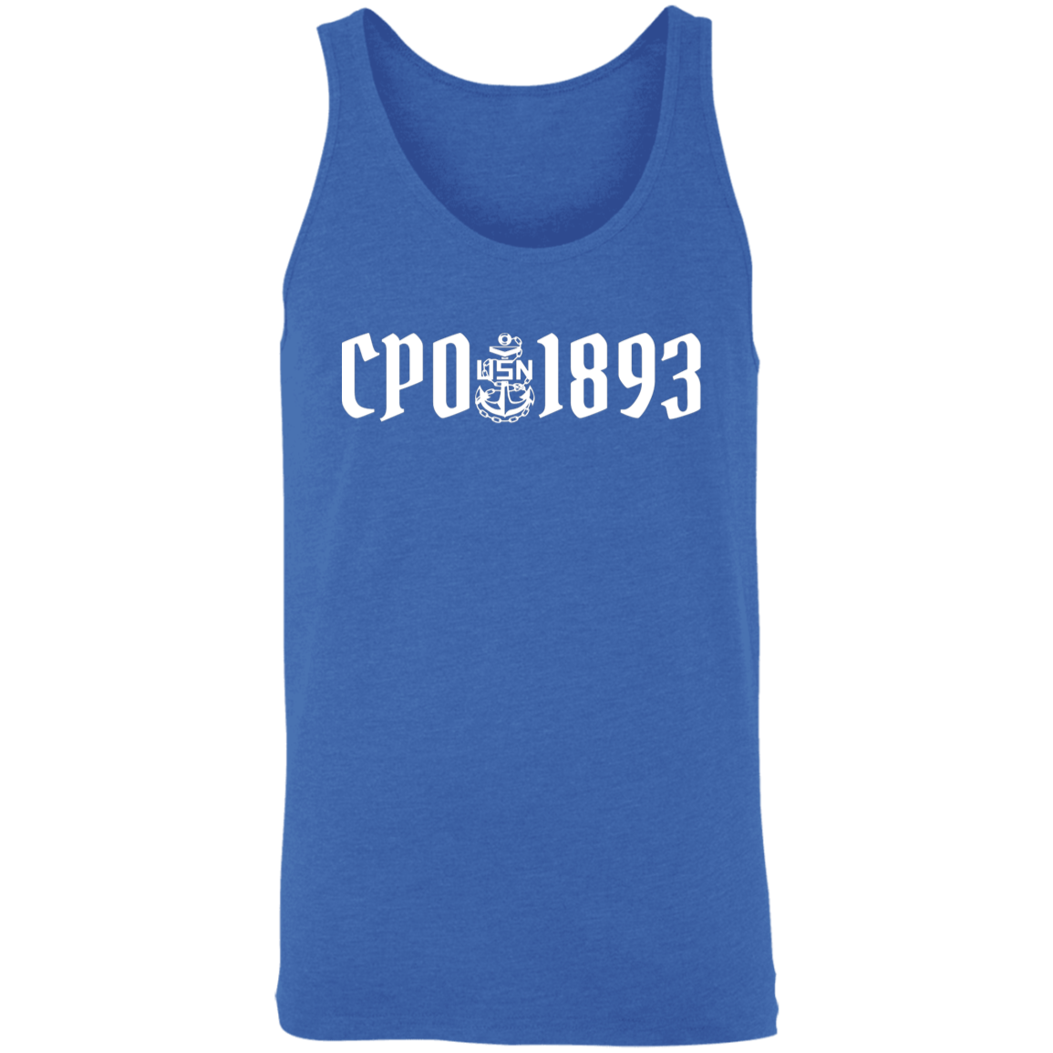 CPO 1893 White Unisex Tank