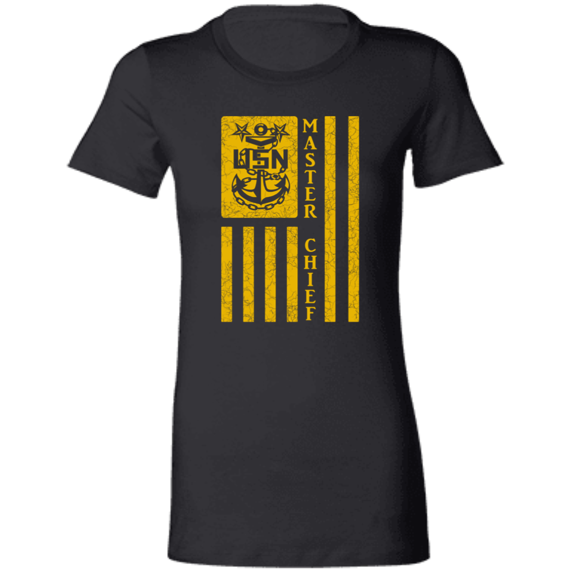 Master Chief Flag Gold Ladies' Favorite T-Shirt
