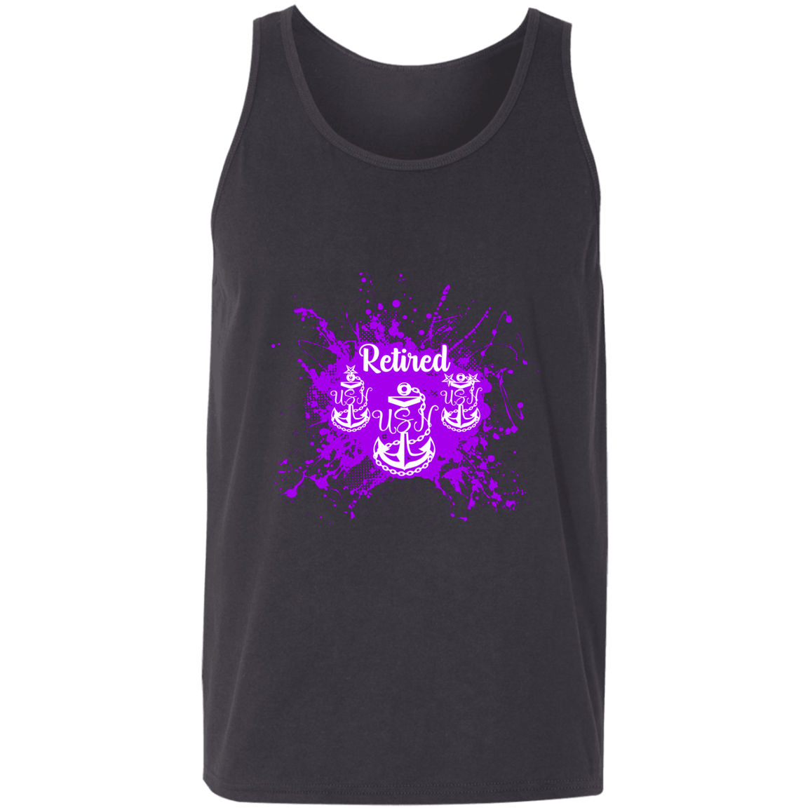 Retired Chief Purple Paint Unisex Tank