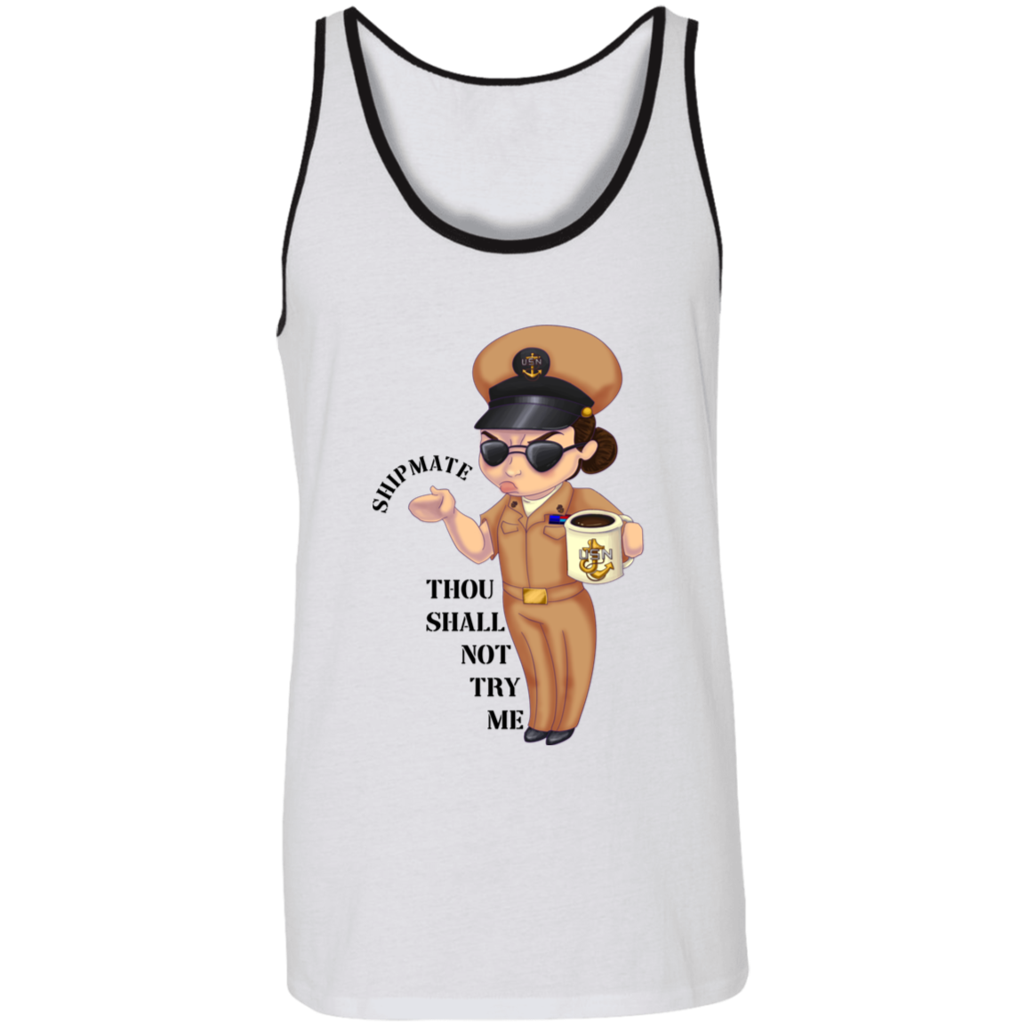 Knife Hand Unisex Tank