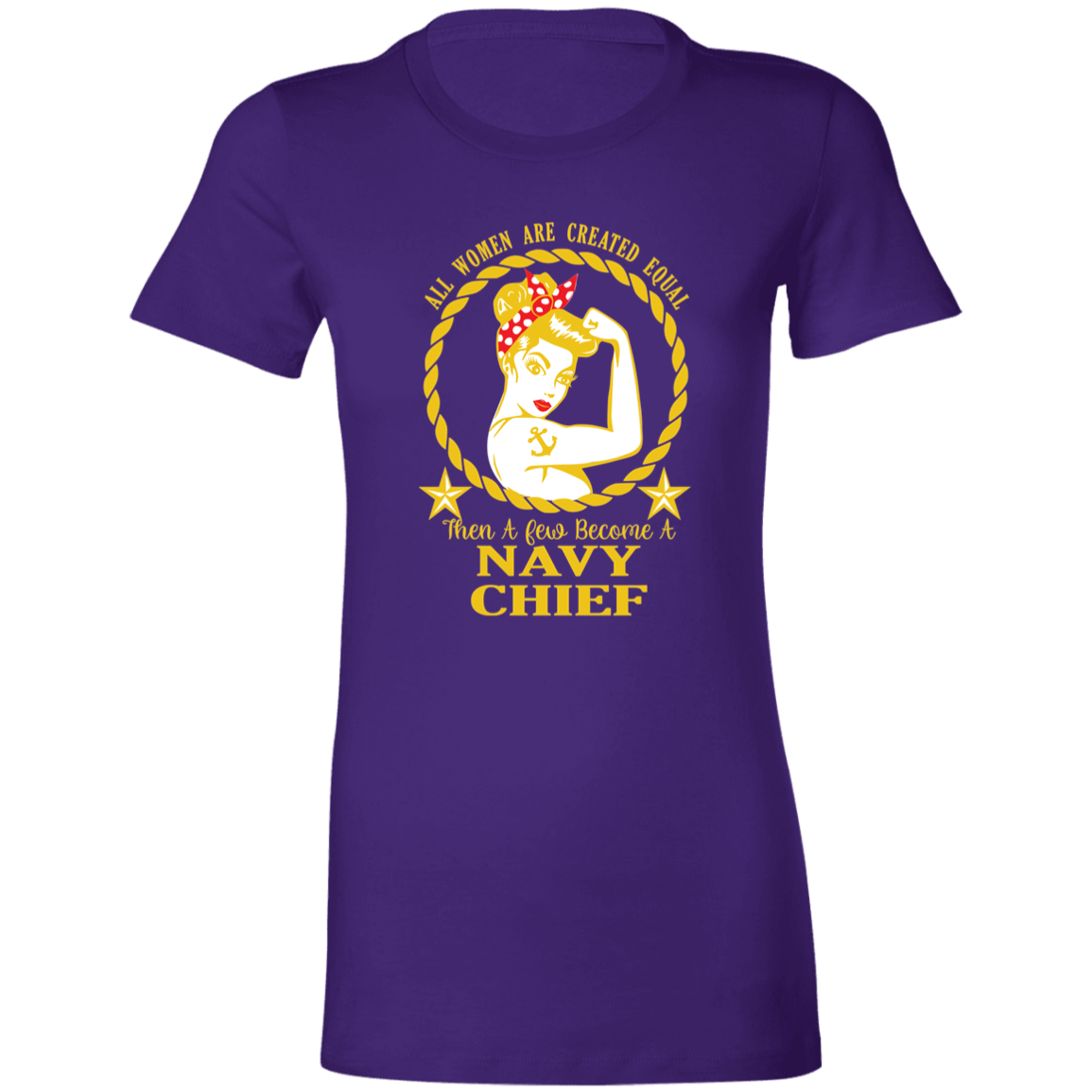 Navy Girl V2 Ladies' Favorite T-Shirt