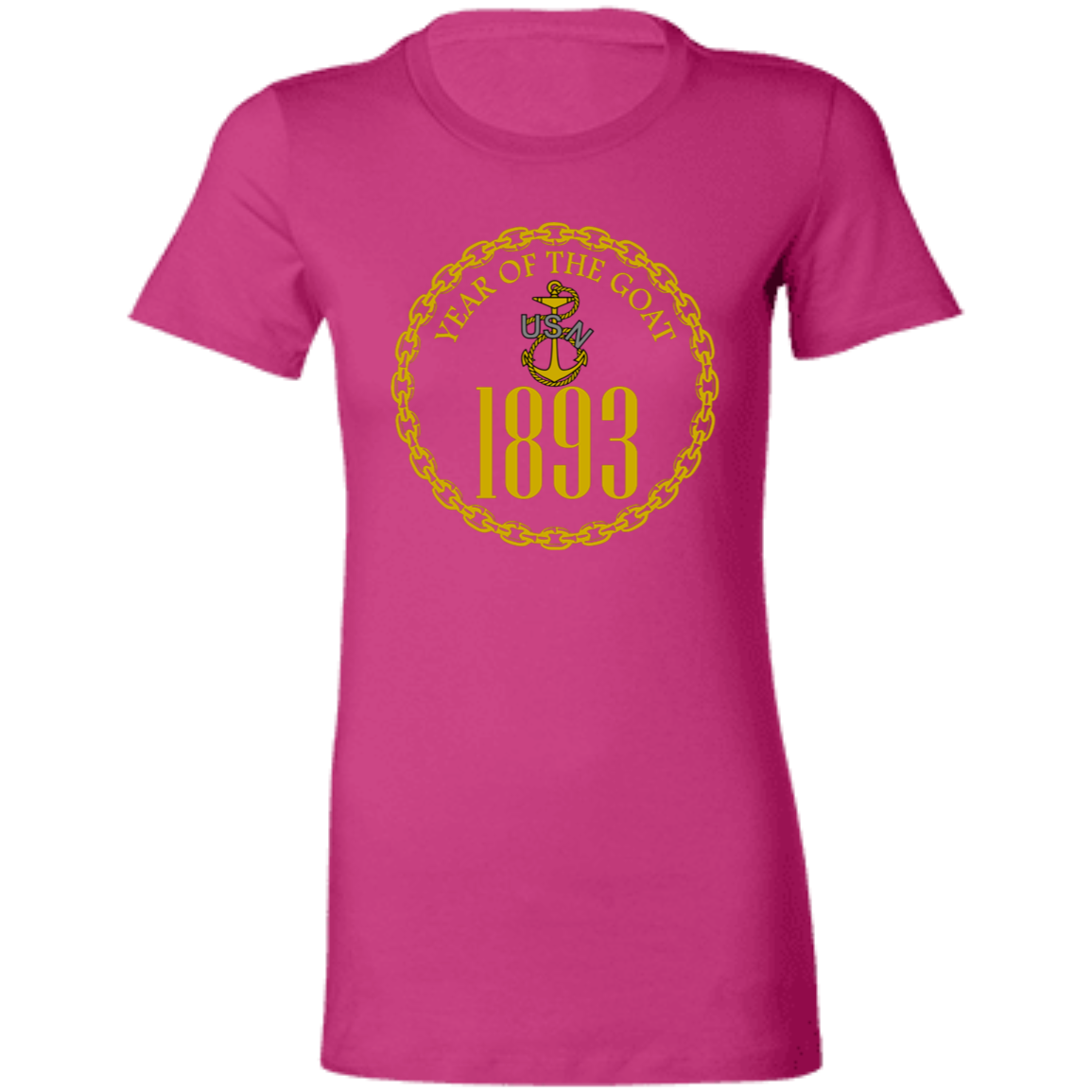 Year of the Goat Gold Ladies' Favorite T-Shirt