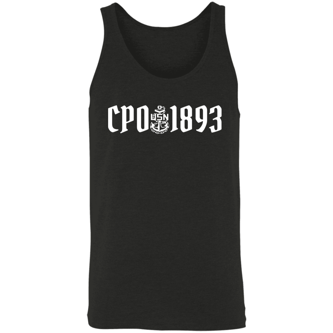 CPO 1893 White Unisex Tank