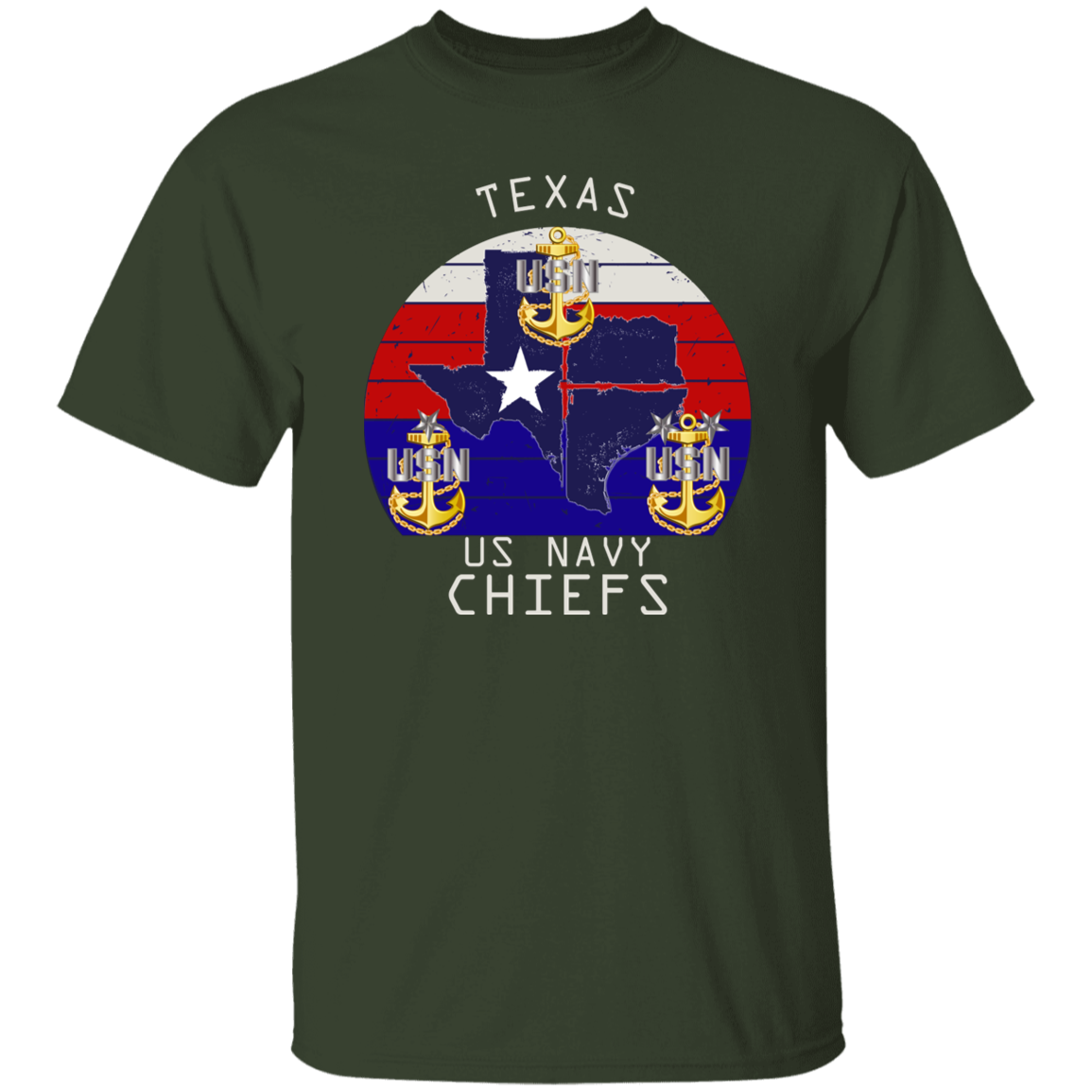 Texas Chiefs 5.3 oz. T-Shirt