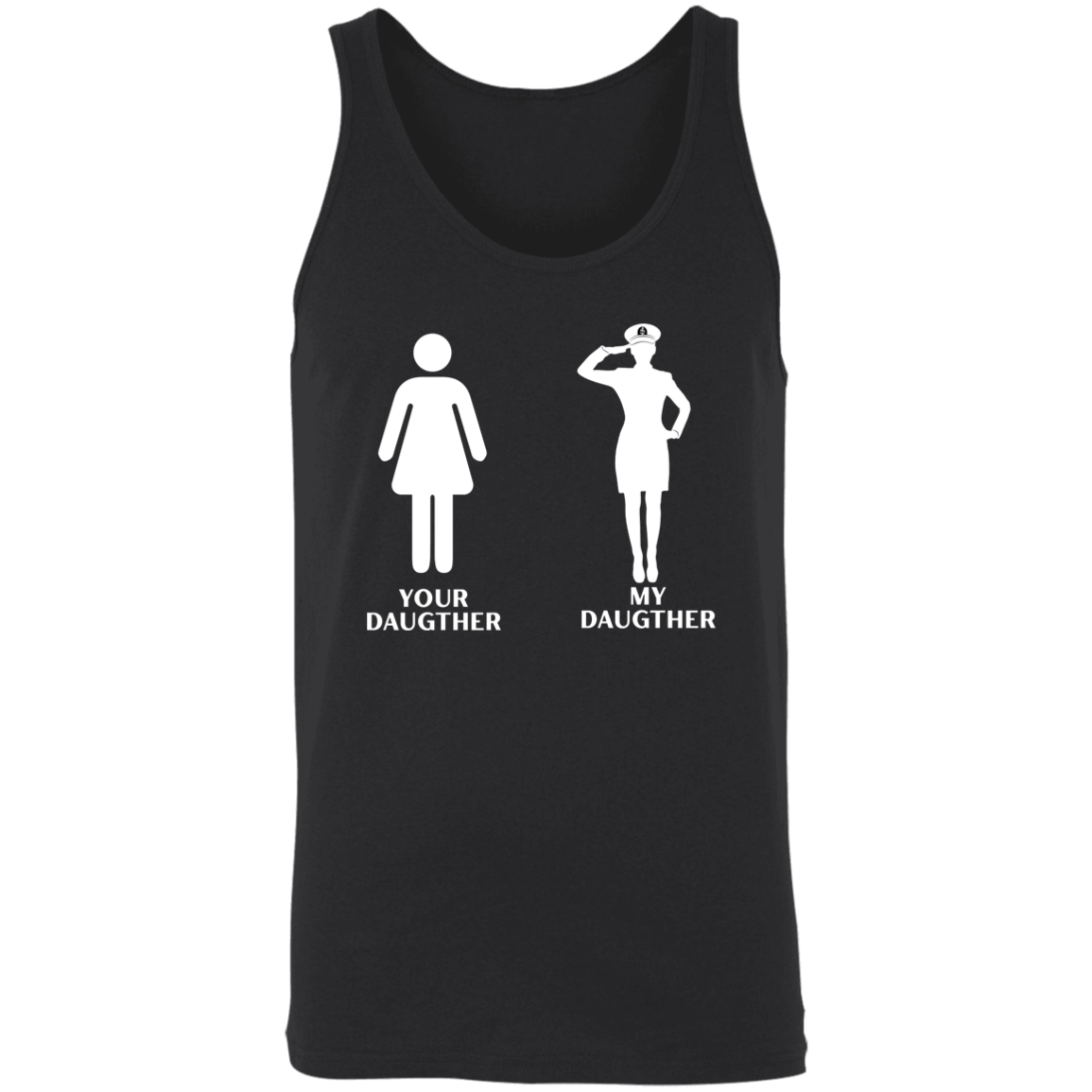 My CPO Daughter Unisex Tank