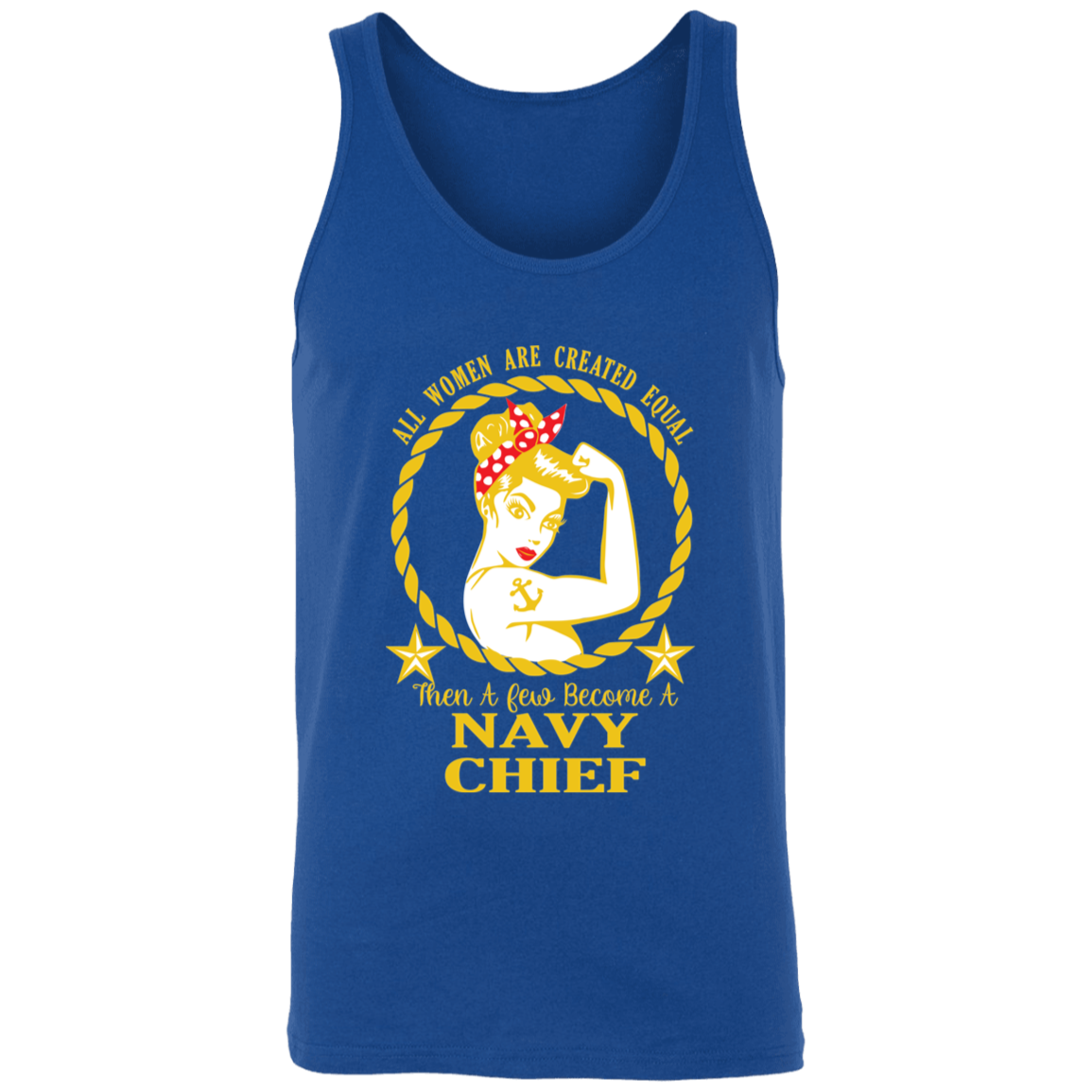 Navy Girl V2 Unisex Tank