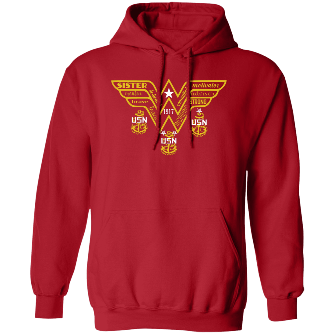WW CPO Gold Pullover Hoodie