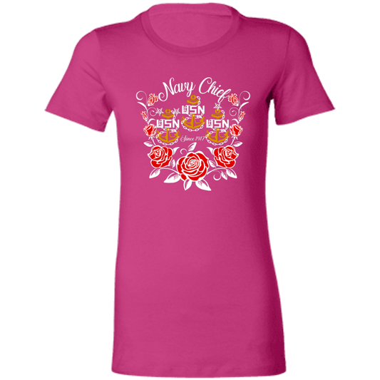 Navy Chief Rose Gold Ladies' Favorite T-Shirt