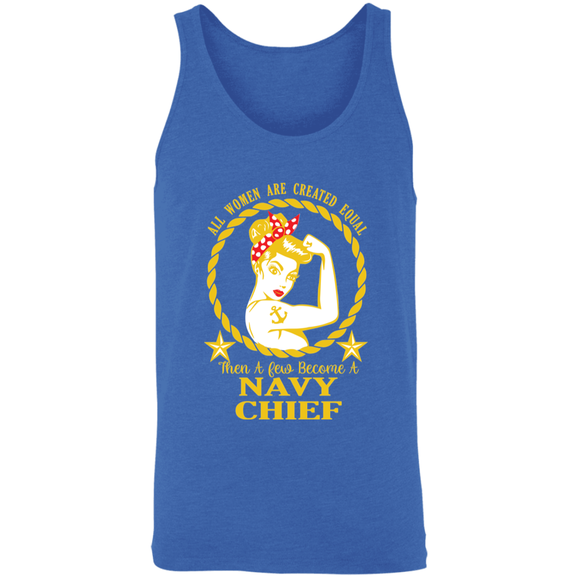 Navy Girl V2 Unisex Tank