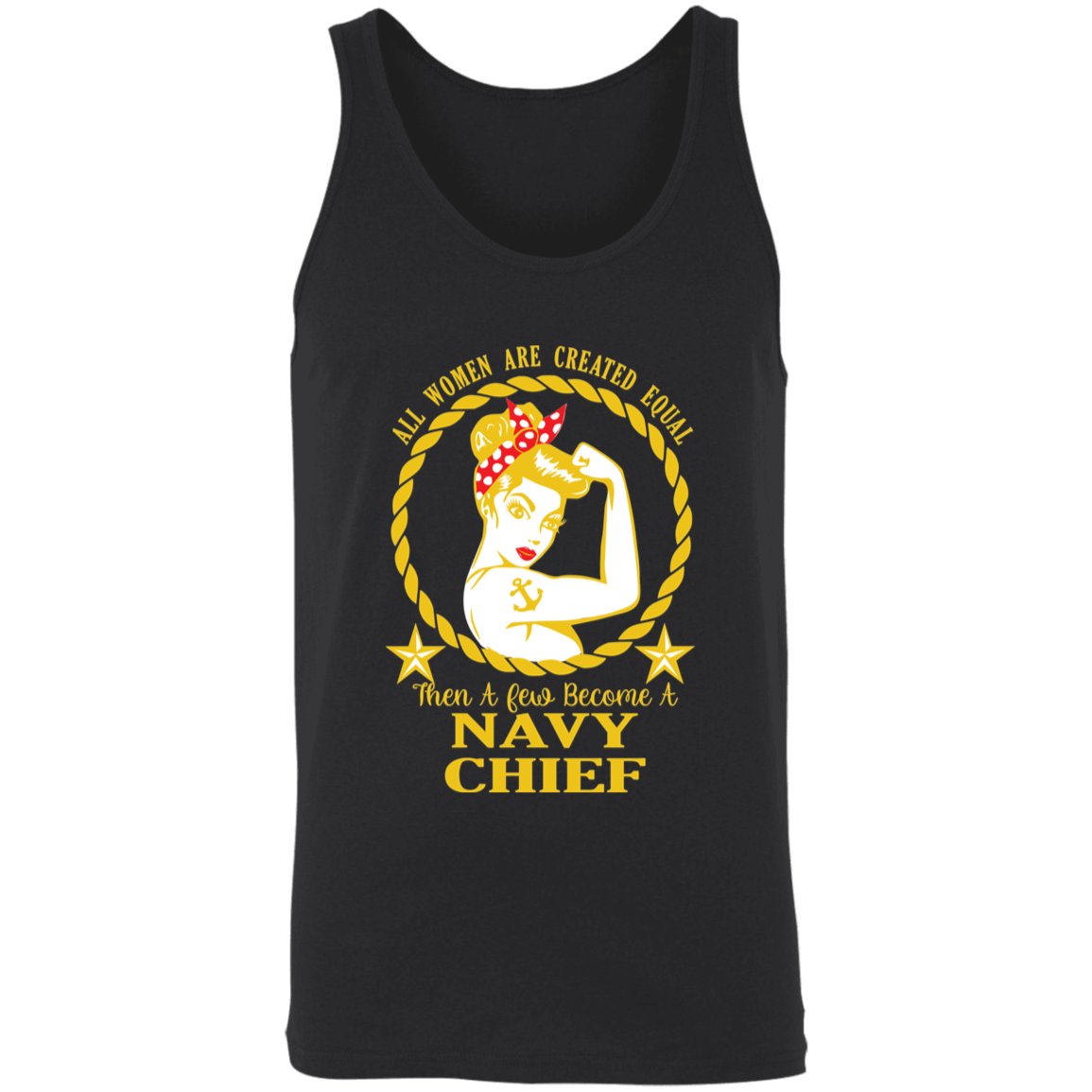 Navy Girl V2 Unisex Tank