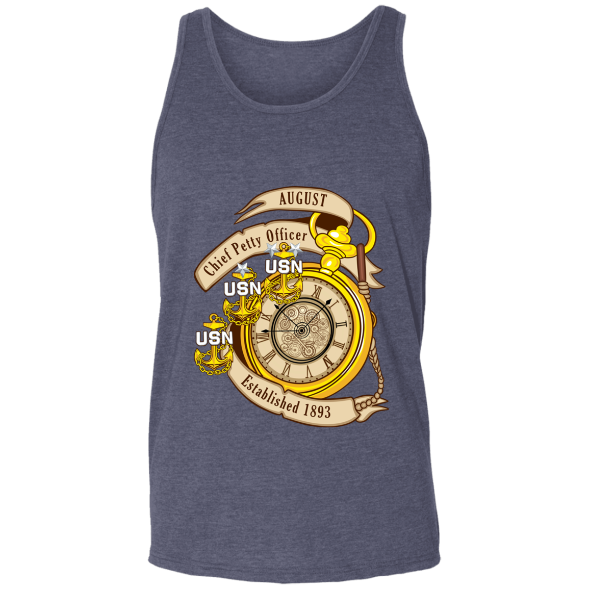 August CPO Unisex Tank