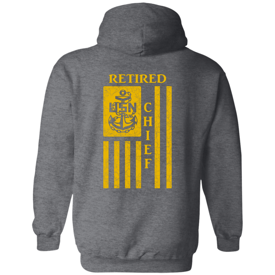 Retired Chief Flag FB Pullover Hoodie