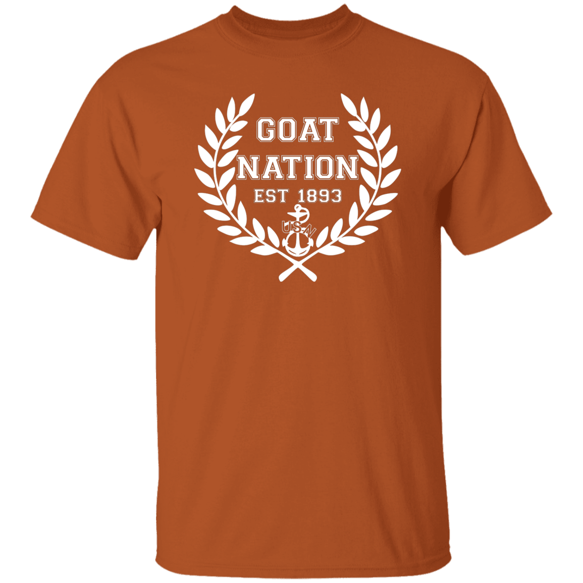 Goat Nation White 5.3 oz. T-Shirt