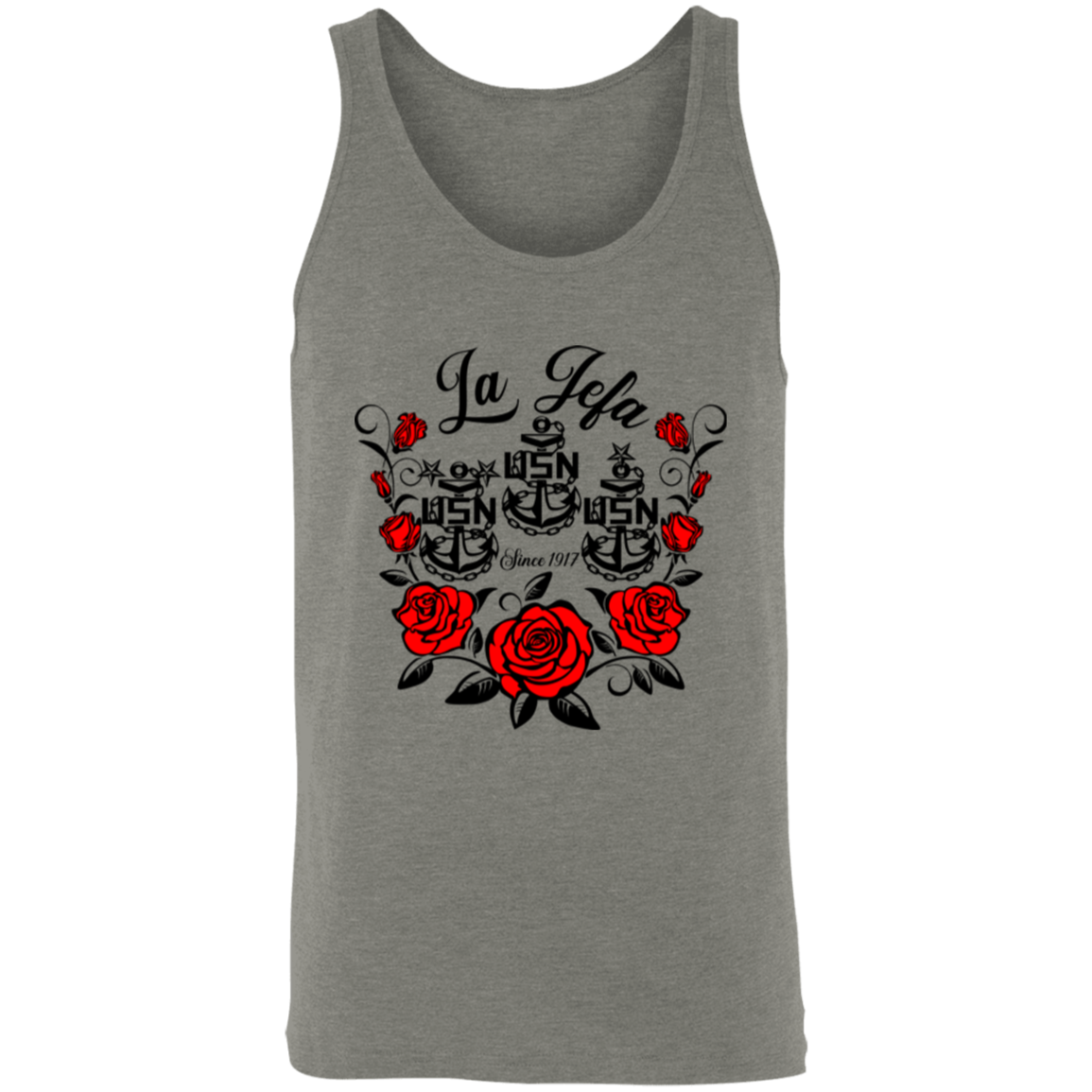 La Jefa Rose Unisex Tank