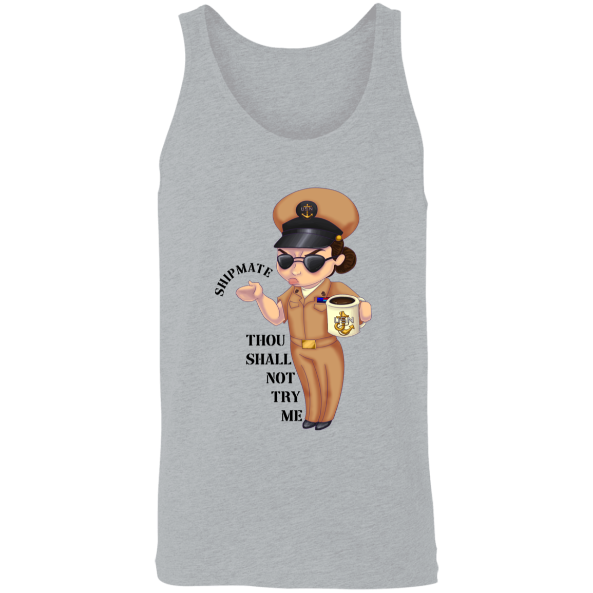 Knife Hand Unisex Tank