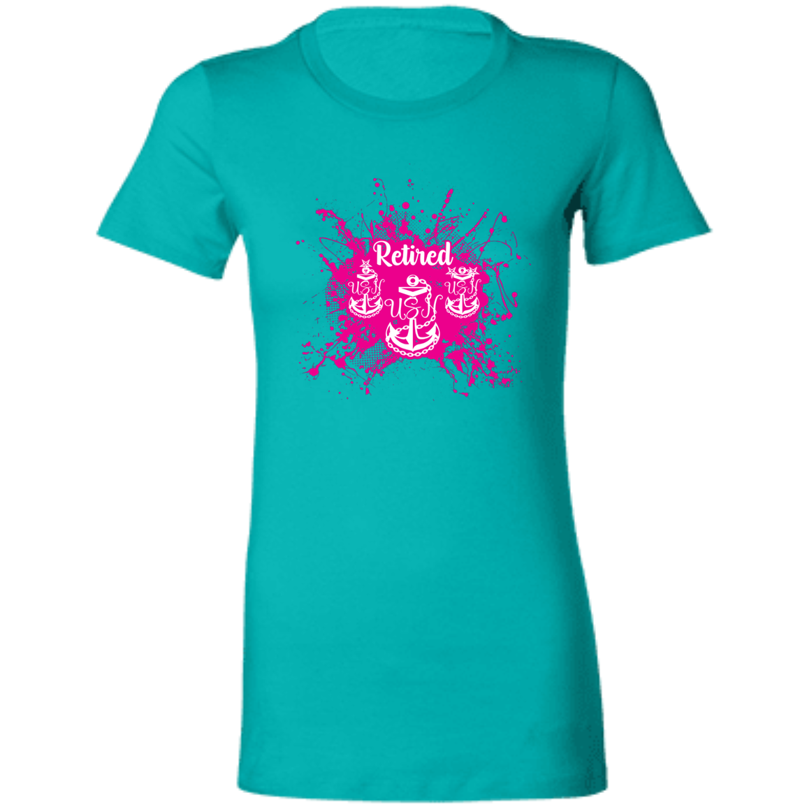 Retired Chief Pink Paint Ladies' Favorite T-Shirt