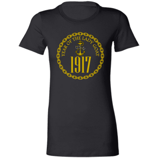 Year of the Lady Goat Gold Ladies' Favorite T-Shirt
