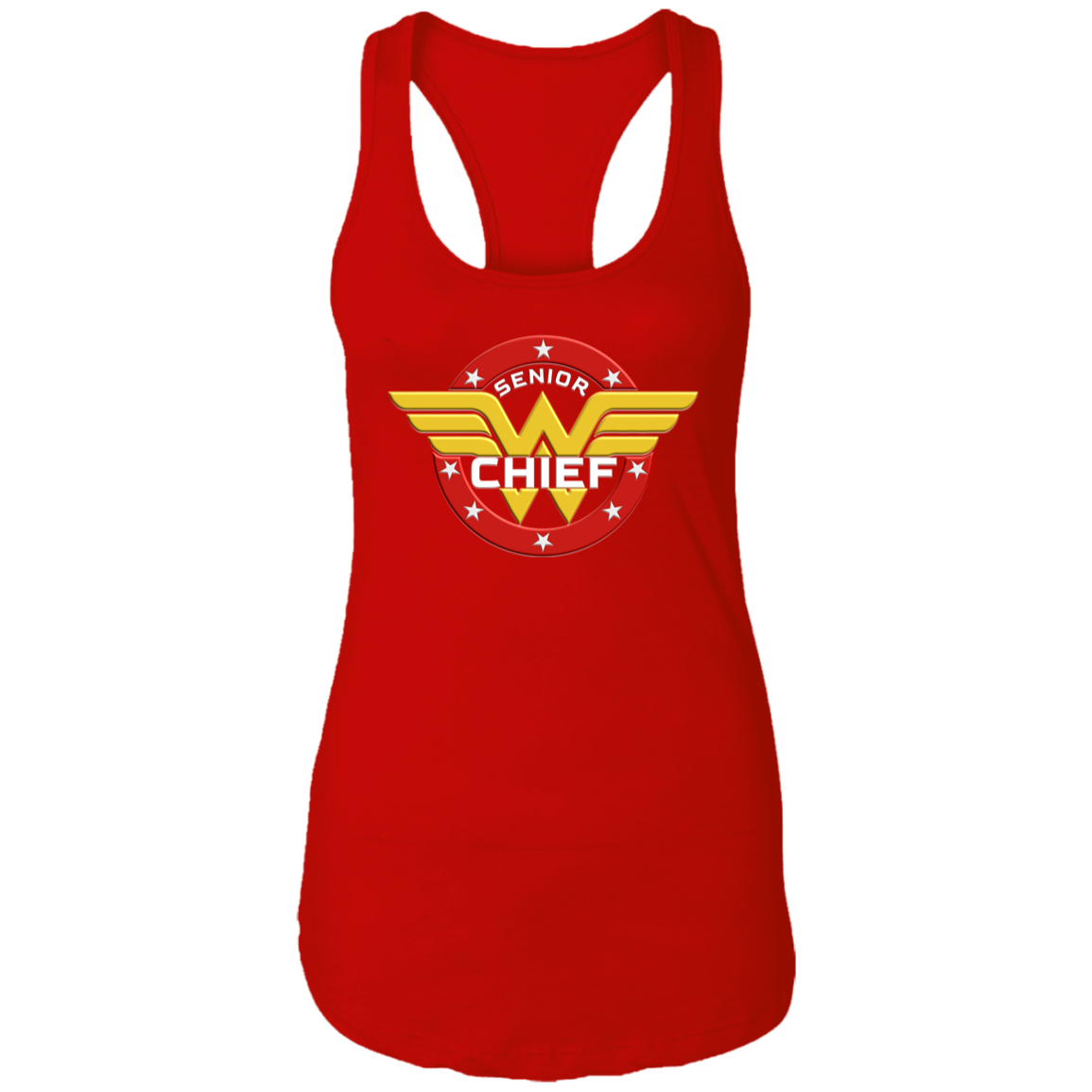 WW Senior Chief Ladies Racerback Tank