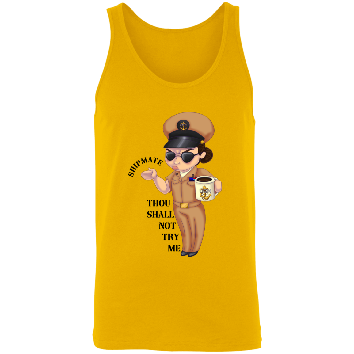 Knife Hand Unisex Tank