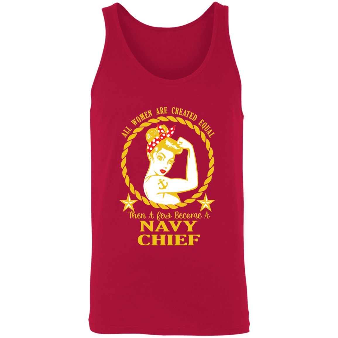 Navy Girl V2 Unisex Tank